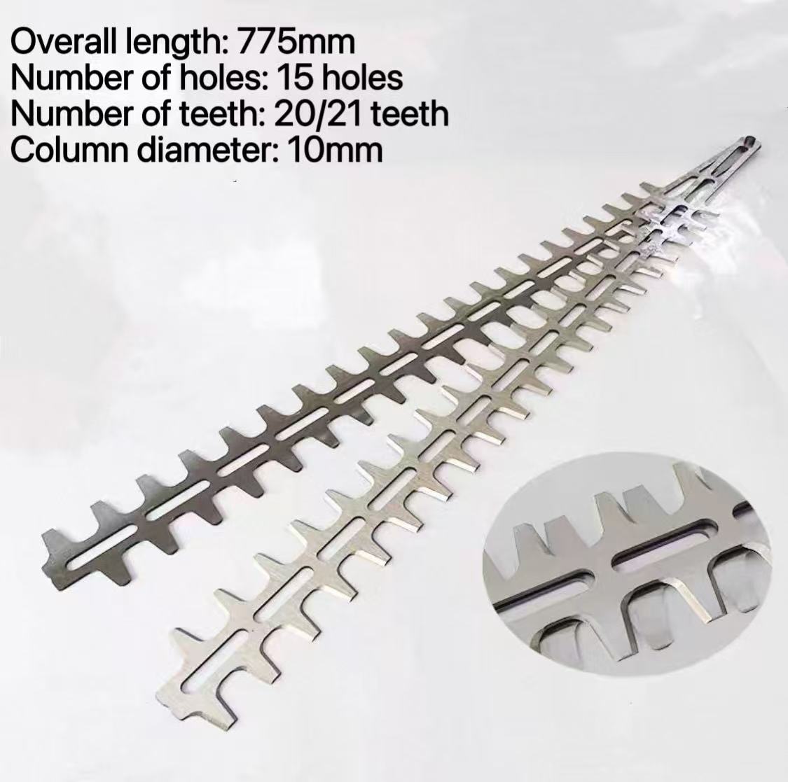 双刃型修剪机刀片适用于 HS81T 和 HS82T 型号