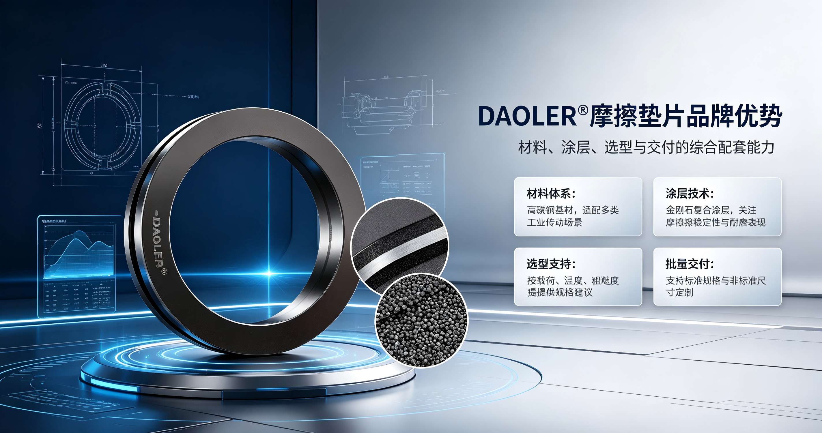 DAOLER® 摩擦垫片的品牌核心优势与市场价值